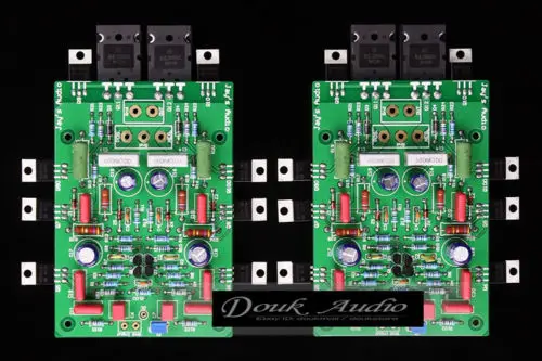 Douk Audio Non-NFB Amplifying Circuit 150W 2.0 Channel Power Amplifier DIY Kit