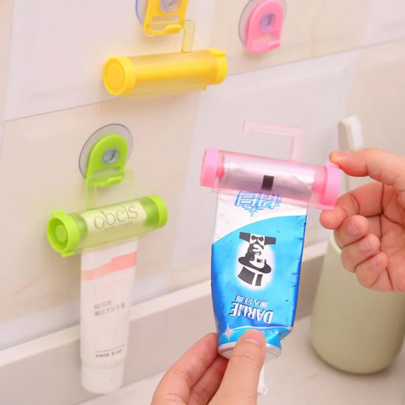Пластиковый отжиматель для отжима трубки полезный легкий дозатор зубной пасты