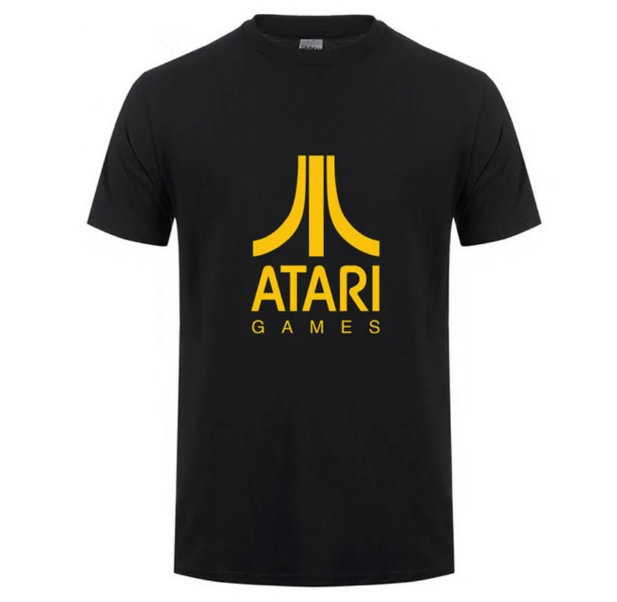 2019 летнее принтованное платье ATARI футболка с коротким рукавом Мужская классная