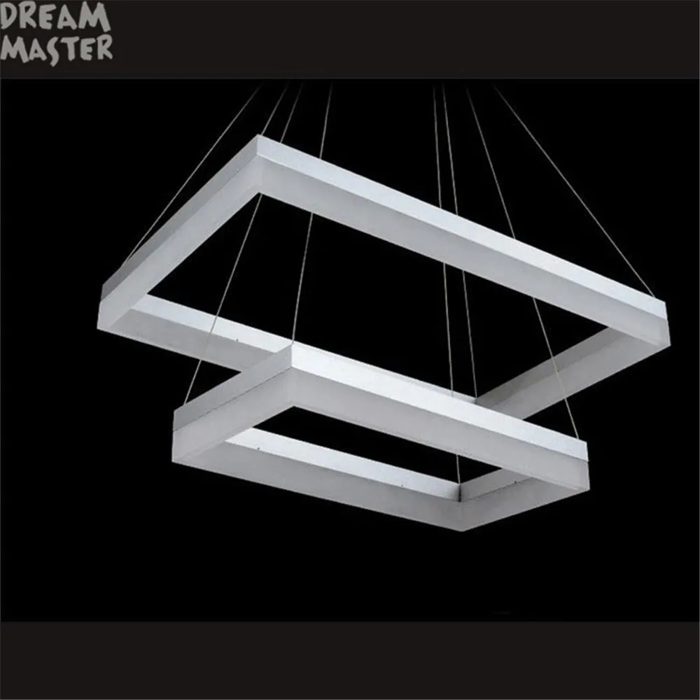 Современные 2 светодиодный угольные светодиодные подвесные светильники для