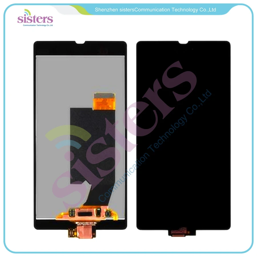 

10pcs/lot High Quality Brand LCD Display Touch Screen Digitizer Full Assembly For Sony Xperia Z L36 L36H L36i LT36 c6603 c6602