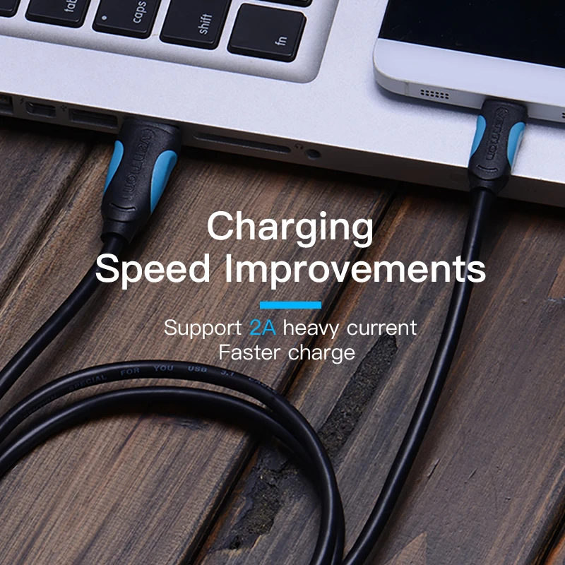 

Vention USB C Cable USB Type C Cable 2A USB 3.1 Fast Charging USB-C Data Cable Type-C Cable for Samsung Huawei ZUK LG Xiaomi 0.5