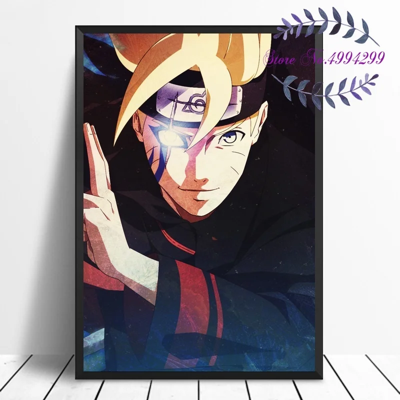 Наруто код Geass Токийский Гуль аниме Искусство Холст плакат печать домашний Декор