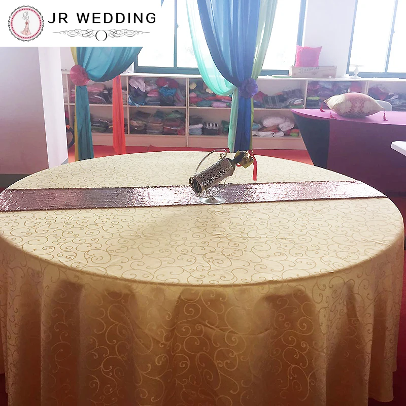 

Premium 30CM *220CM Sequin Christmas Decoration Wedding Table Cloth Table Runner