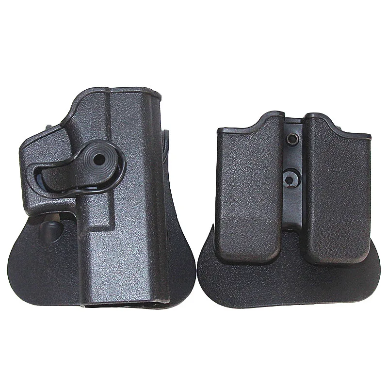 IMI Стиль пистолет кобура Glock 17 19 правая рука ремень затвор петли пистолет кобуры журнал тактический Глок пистолет кобура аксессуары