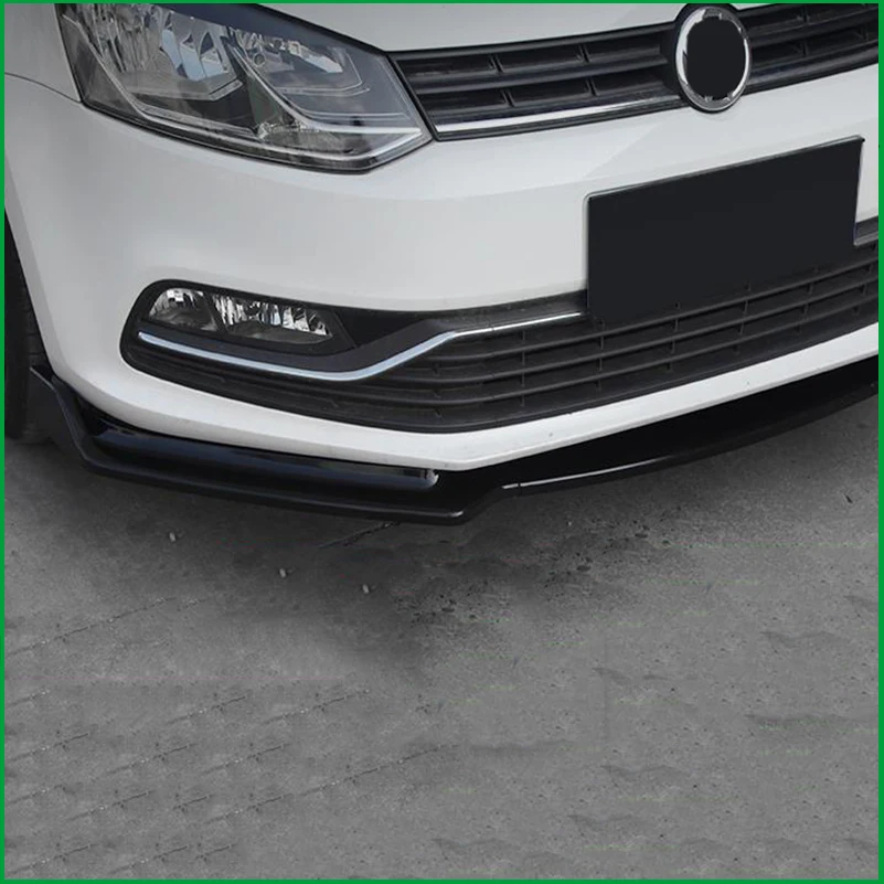 Автомобильный Стайлинг для VOLKSWAGEN Polo TSI 2014 ABS передний бампер Нижняя решетка