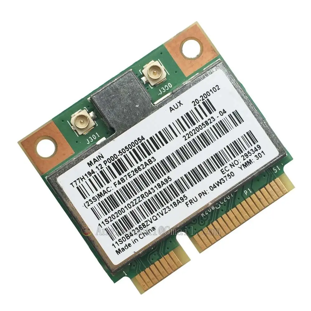 BCM94313HMG2L FRU:04W3750 Mini PCI-e 802 11 b/g/n беспроводная Wi-Fi плата карта для Lenovo B490 B490S B590 B590S B575E G400