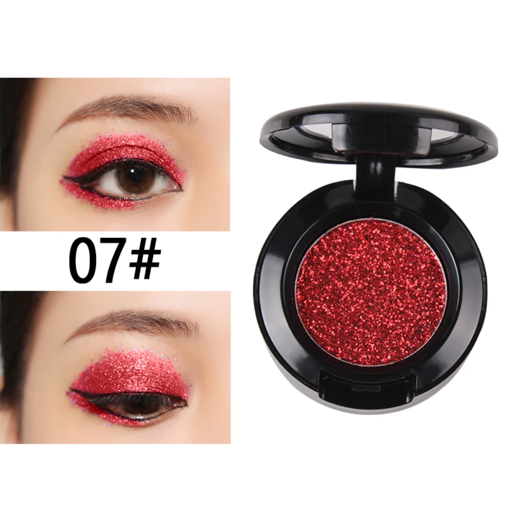 Miss Rose 27 цветов алмазные блестящие тени для век одиночная Палетка осветитель
