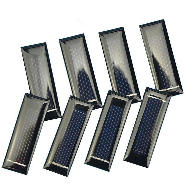 Mini 1 PCS 0.5V 130MA Solar Panel Epoxy Polycrystalline Module DIY Recharger|rechargeable|recharger solarrecharge module |