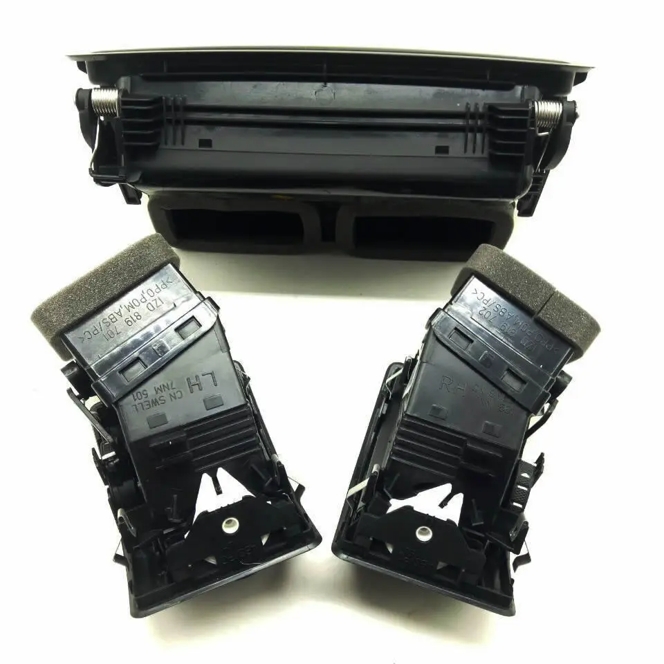 1ZD819701 1ZD819702 1ZD820951 передняя для Skoda Octavia 2004-2013 Автомобильная приборная панель кондиционер выпускное отверстие