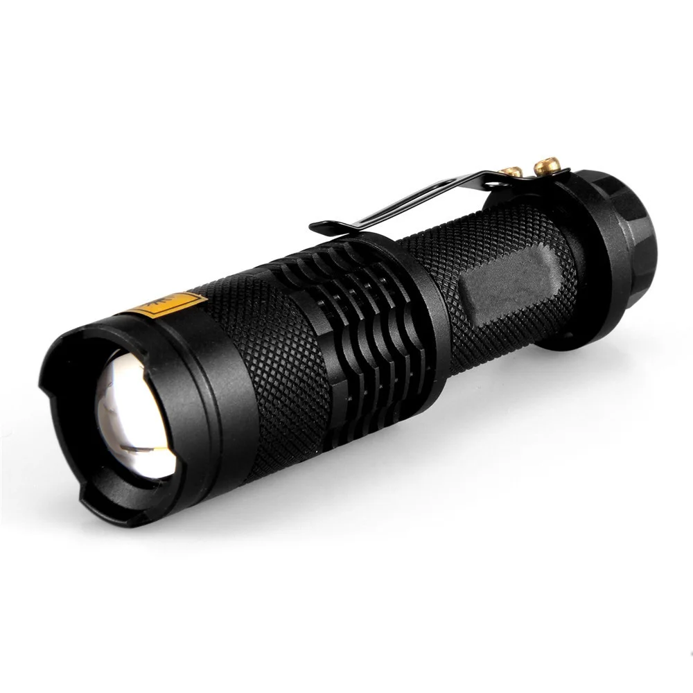 Светодиодный УФ фонарик 1 Режим SK68 Масштабируемая лампа фонарь Luz 14500 фиолетовый