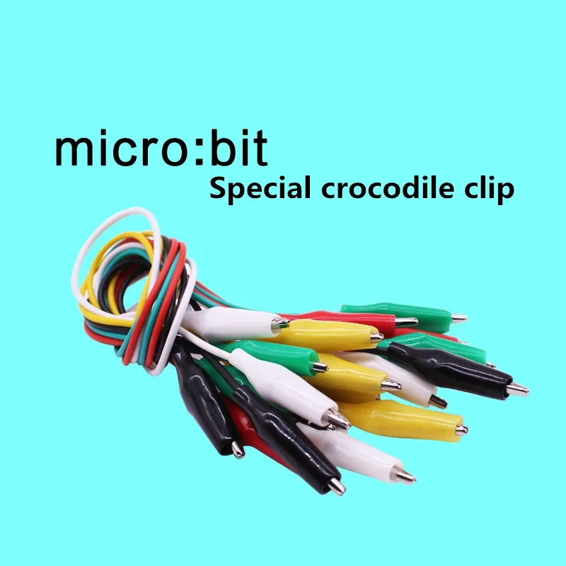 Micro: bit специальный Соединитель с зажимом под крокодила DIY защитный рукав для