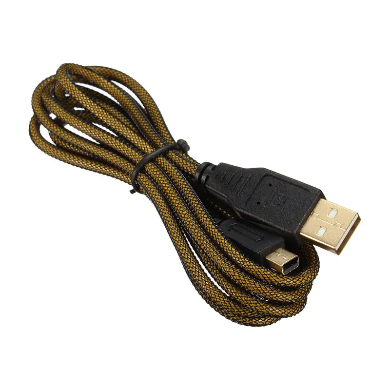 Высокое качество 1 5 м позолоченный порт USB зарядный кабель питания для Nintendo DSi DSiXL