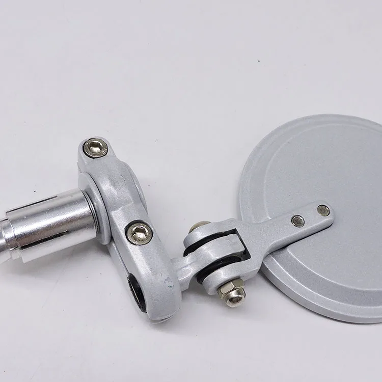 WINTUWAY универсальное зеркало для мотоцикла алюминий черный серебристый цвет 22 мм