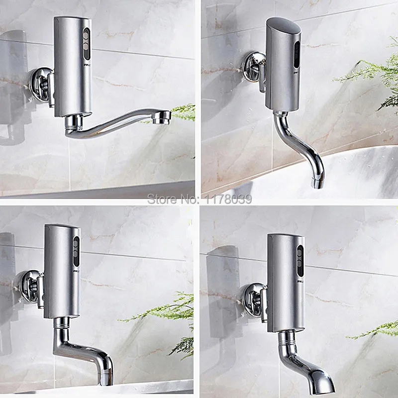 В настенный индукционный смеситель для ванной комнаты умный автоматический