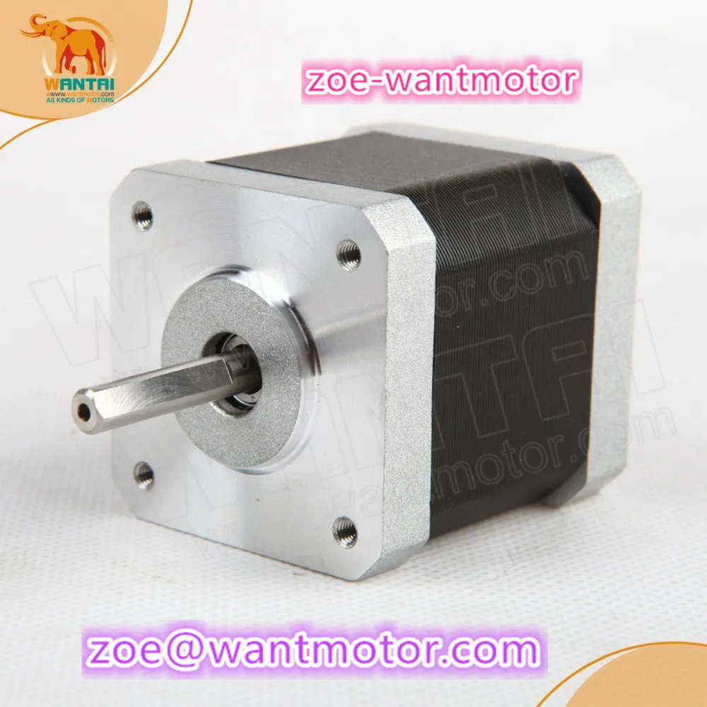 Новый маленький двигатель! 1 шт. wantai мотор 42BYGHW609P1 X18 4000 г. См 1.7A Одноместный плоский