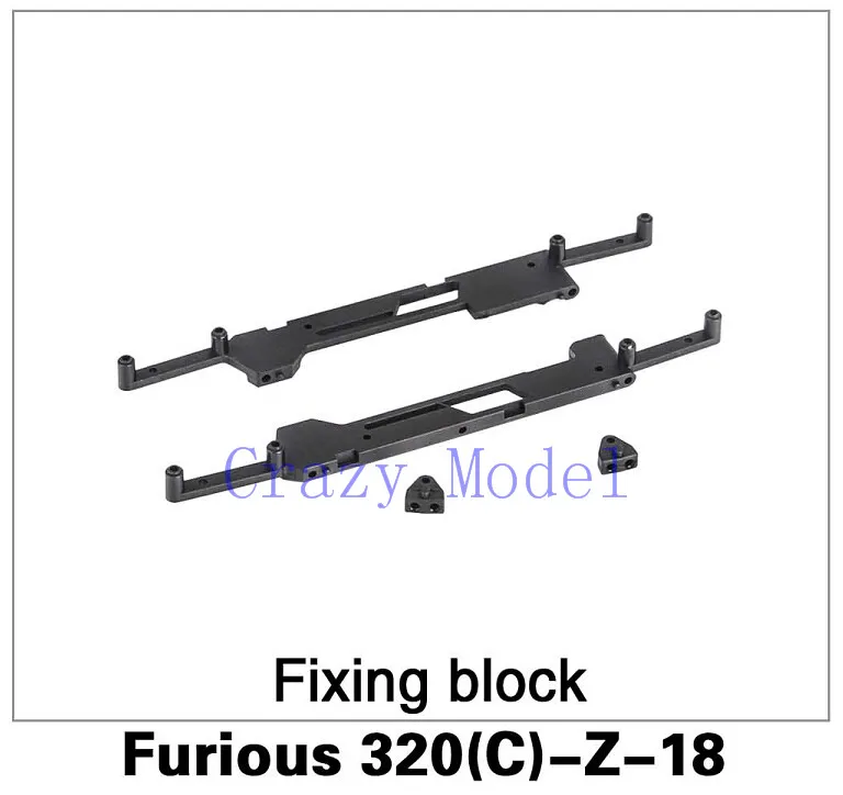 

Free Shipping Original Walkera Furious 320 RC Drone Spare Parts Furious 320(C)-Z-18 Fixing block