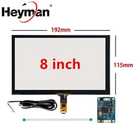 8 inch 192mm116mm raspberry pi tablet pc navigation capacitive touch digitizer screen panel glass usb driver board