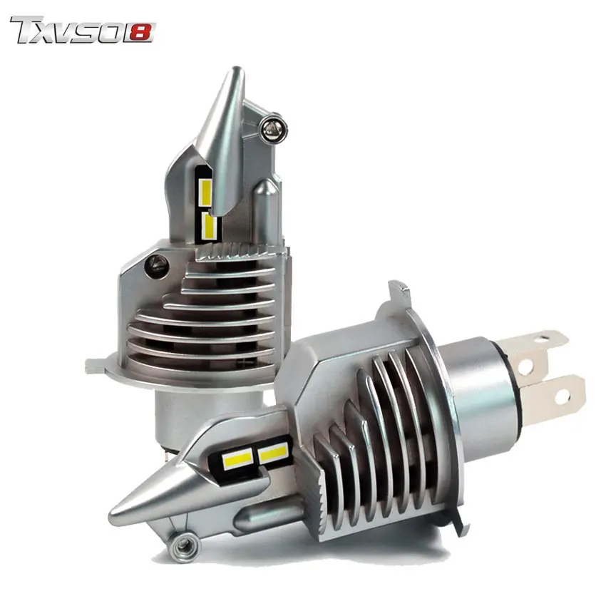 TXVSO8 Mini H4 LED headlight bulbs canbus 6000K 10000Lm Auto fog lights 70W led lampen 12V motorcycle headlamp For Passat B6 | Автомобили
