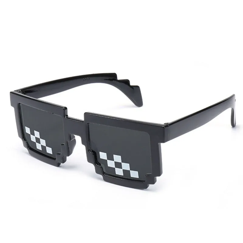 Солнцезащитные очки MLG Pixelated Kids Thug Life Deal with It для вечеринки мозаичные винтажные