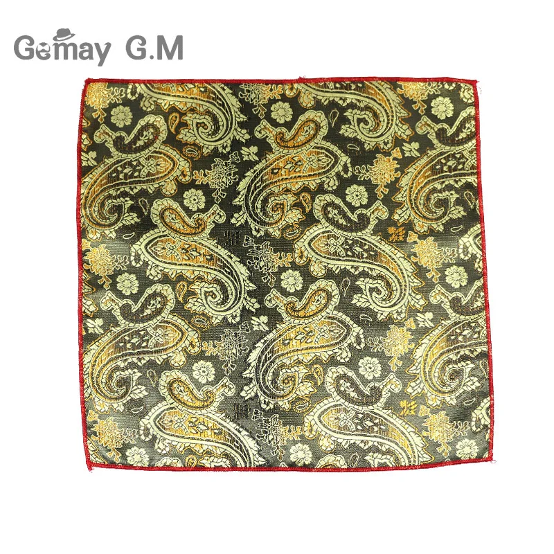 Модный квадратный Карманный мужской карман с рисунком Пейсли | Аксессуары для