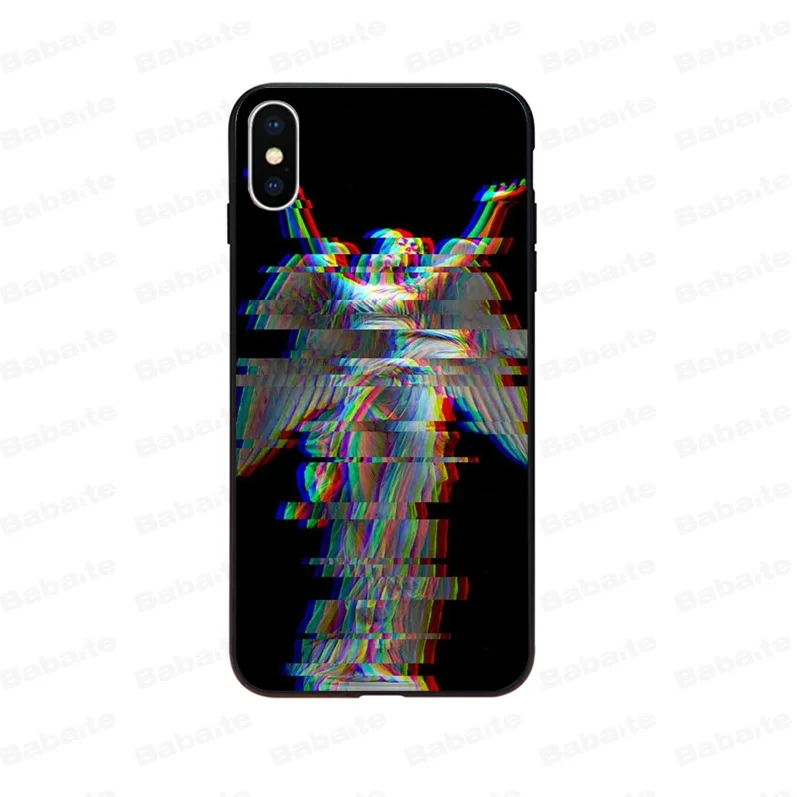 Babaite Mona Lisa Art David черный мягкий силиконовый чехол для телефона из ТПУ Apple iPhone 8 7 6 6S