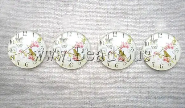 Free shipping!!!Glass Cabochons One Direction Flat Round flat back 25x25mm 60PCs/Ba Sold By Bag | Украшения и аксессуары