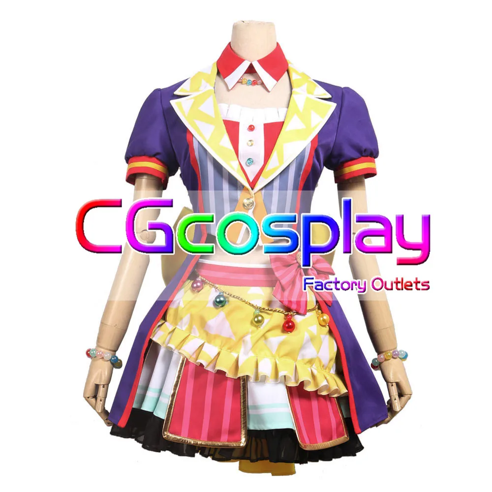 CGCOS Express BanG Dream! Hello HappyWorld 2nd один Kokoro Tsurumaki форма аниме игры Косплэй Хэллоуина| |