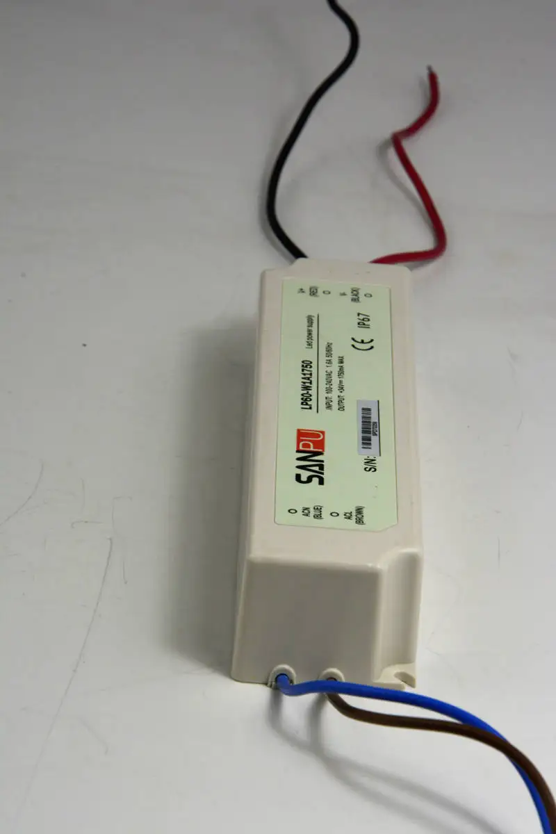 SANPU IP67 Водонепроницаемый Светодиодный драйвер 1750mA 60 Вт постоянный ток AC-DC 9-34 в освещение Трансформатор Переключатель режим питания для Светодиодный s