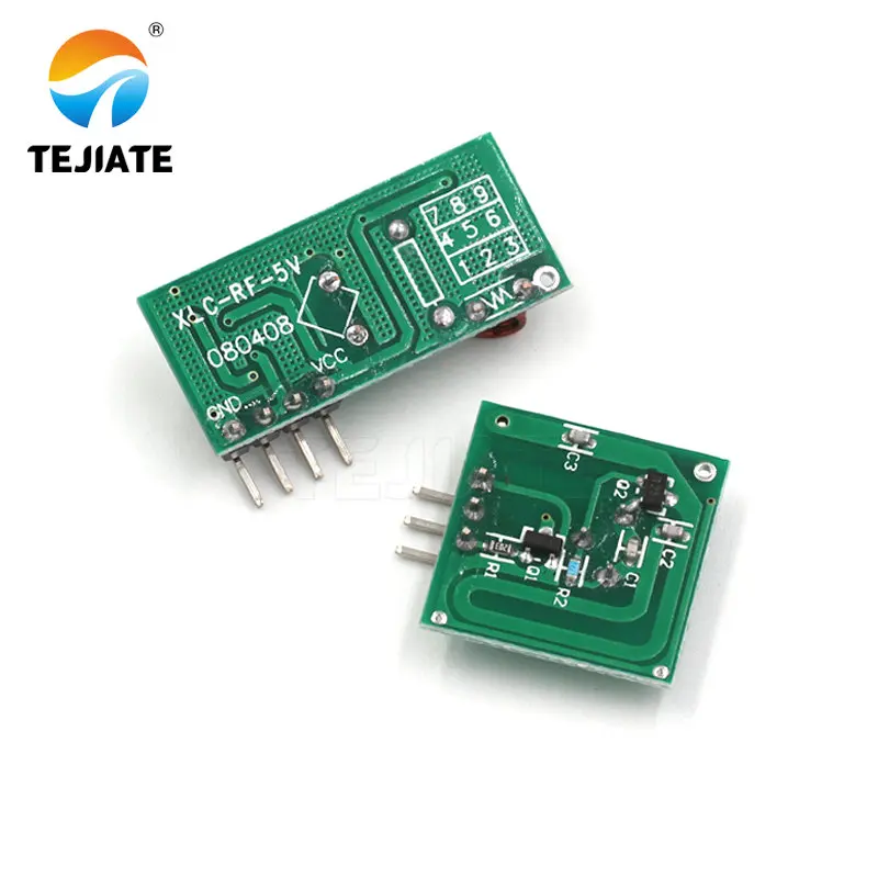 2шт = 1 пара 433 м Супер Регенерация беспроводной передатчик Модуль охранной