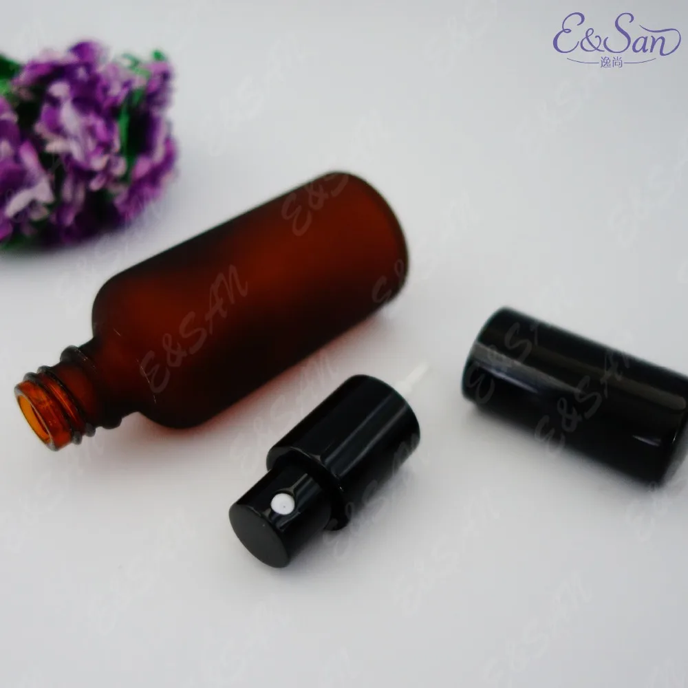 Круглая парфюмерная бутылка 100 шт./лот стеклянная Пустая бутылка-распылитель для