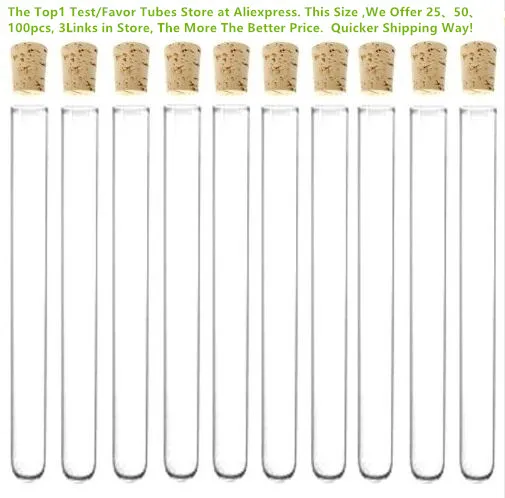 Пробирка пластиковая с пробкой 13 Х100 мм 7 мл 25 шт.|test tubes with cork|test tubetubes cork |