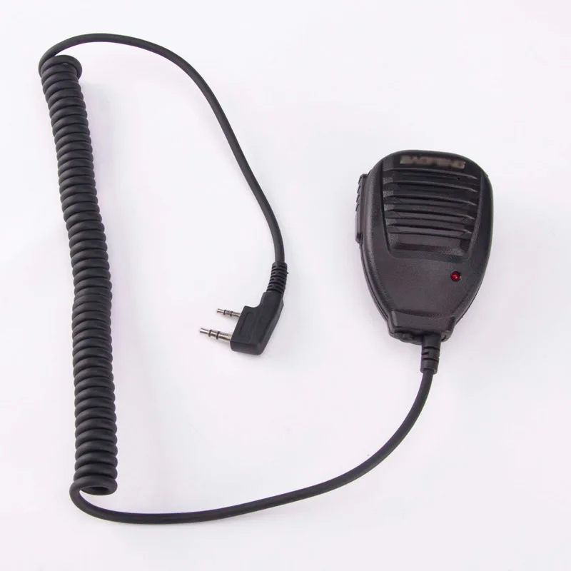 Портативный радиодинамик микрофон PTT Baofeng 5 шт. для Vhf Uhf двухдиапазонный мобильный