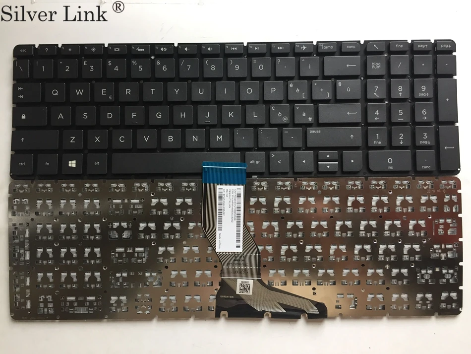 Итальянская клавиатура для HP Pavilion 15 ab ak bc ab000 ab100 a черная ноутбука IT layout|Клавиатуры