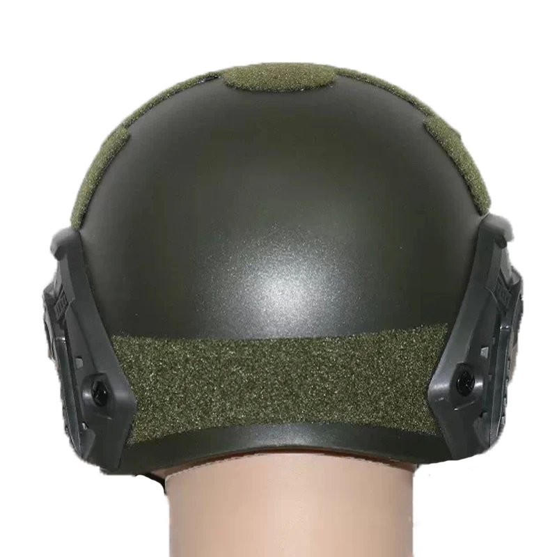 Военный армейский Быстрый Тактический шлем MICH с защитными очками регулируемый