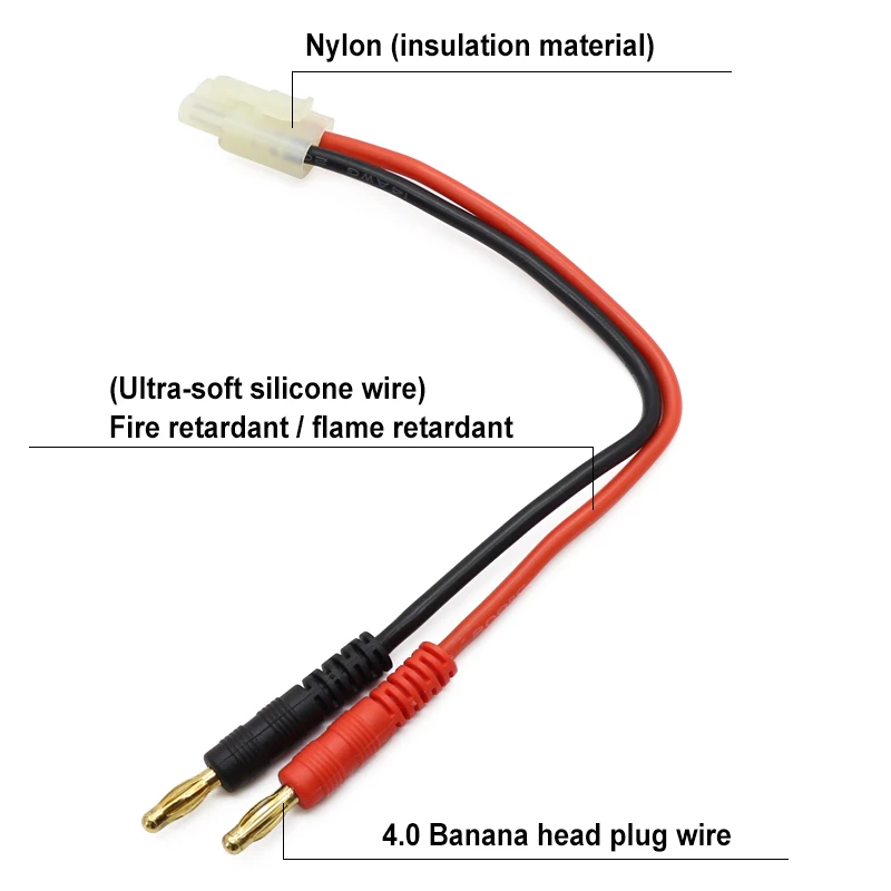 Силиконовый провод высокой температуры 14 AWG 1 шт. длина 150 мм для штекера сделай