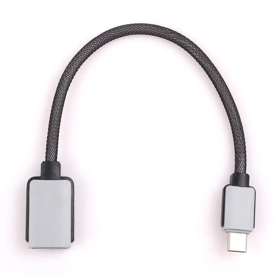 Микро-USB 3 1 OTG к USB 0 кабель адаптер usb c кабелю Синхронизация и зарядка USB-C черный для