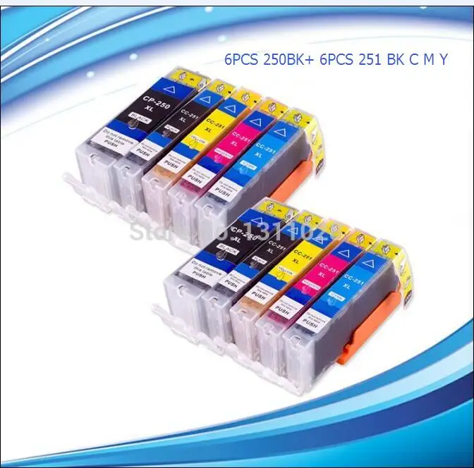 XIMO по акции! 30pk PGI 250XL CLI251XL набор чернил для Pixma MG5420 MG5520 MG6320 MX722 MX922 и т. Д.|pixma ink|pixma