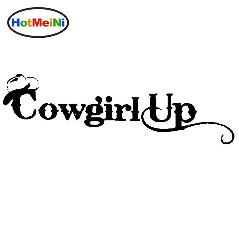 Стильные аксессуары HotMiNi Cowgirl Up для автомобиля светоотражающая Автомобильная