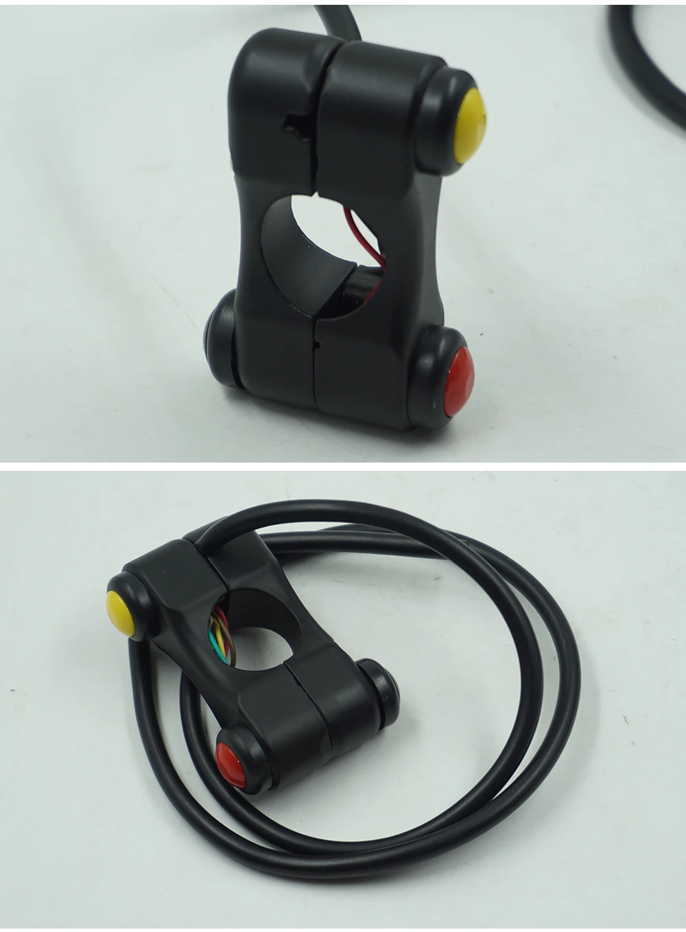 12V переключатели для мотоцикла скутера устанавливаемое на руль Крепление Фары Поворотная сигнальная лампа Противотуманные фары Рог вкл/выкл зажигания кнопки