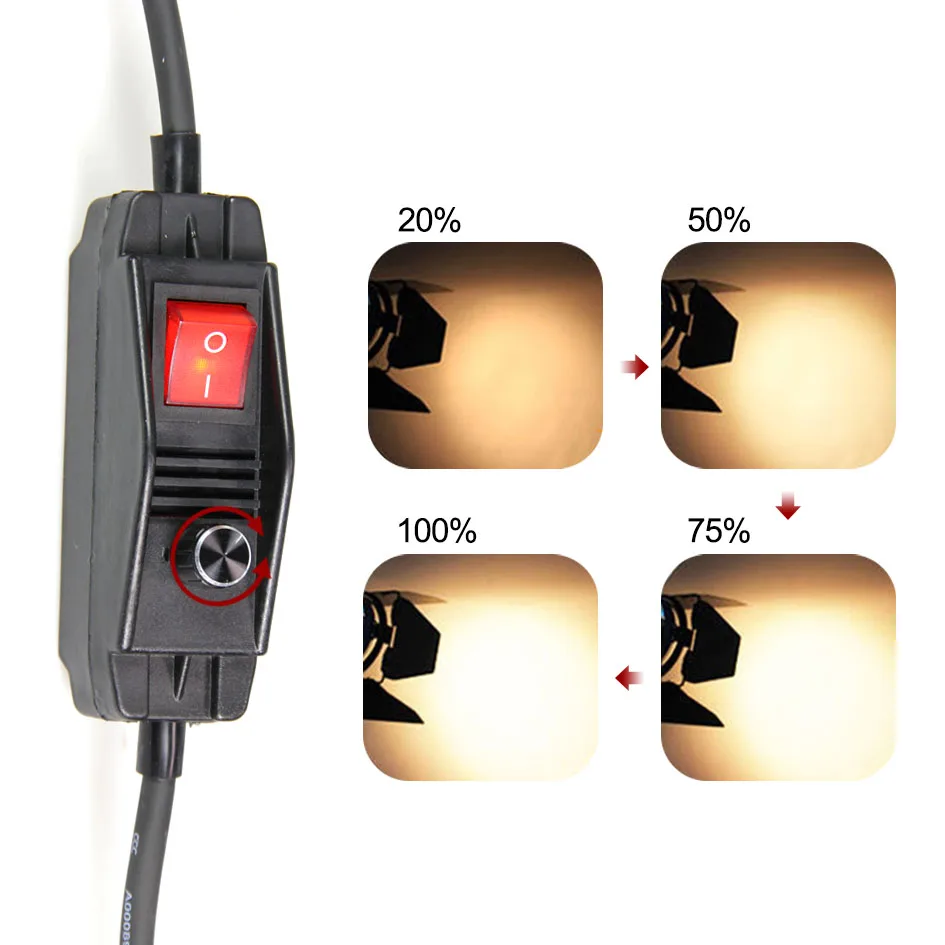 

ALUMOTECH As Arri Dimmer Built-in 300wX2+150WX2 Fresnel Tungsten Spot Light For Photography Studio Video Camera Lamp
