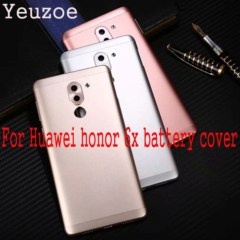 Оригинальная Замена для Huawei Honor 6x чехол из махровой ткани дверь с кнопками