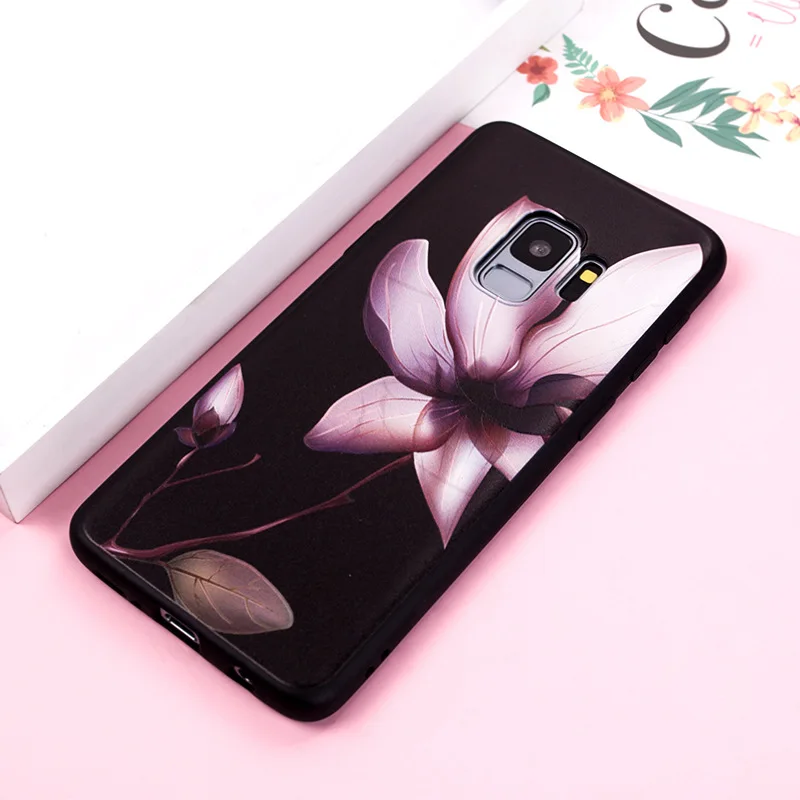 Чехол MYSUN для Samsung Galaxy S9 Note8 роскошный силиконовый чехол с 3D рельефом S8 Plus Fundas Капа |