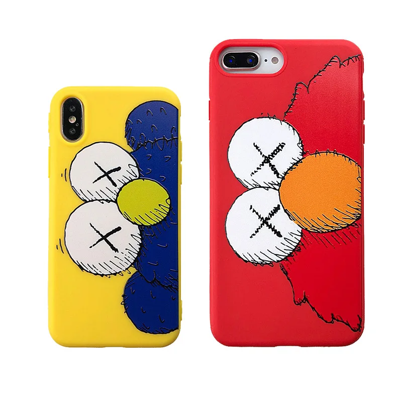 Новый KAWS Street iphone x max 6s 8plus чехол милый противоударный грязестойкий