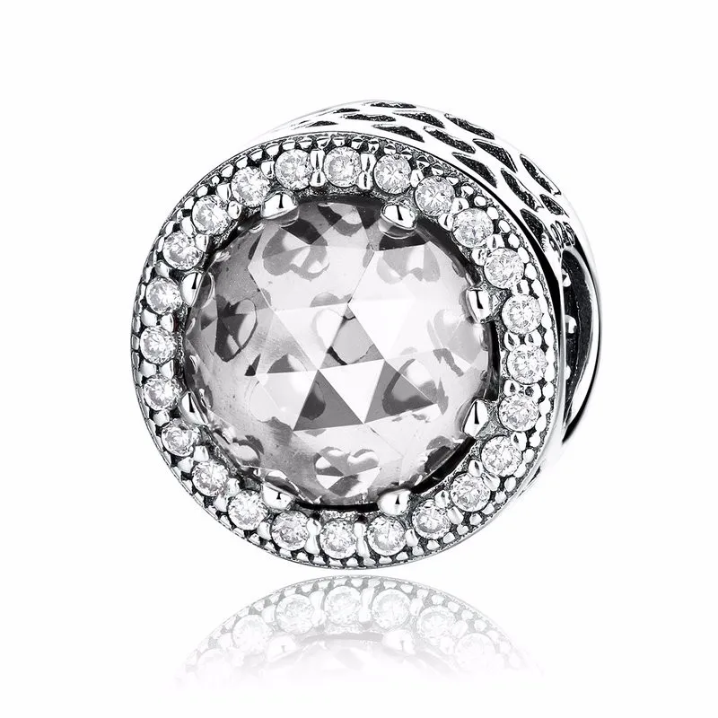 3 цвета,, 925 пробы, серебро, классическая круглая форма, сделай сам, талисманы, подходят для бисаера, женские браслеты, модные ювелирные изделия, WEUS339