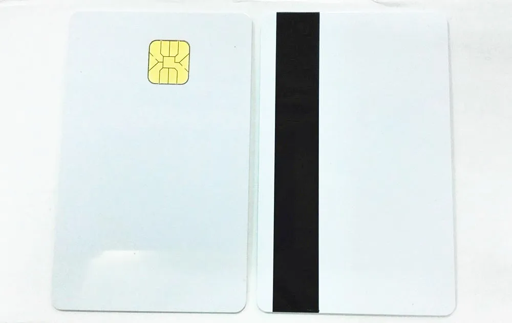 10 шт. смарт карты с чипом SLE 4428 Hico магнитная полоса 2 в 1|sle 4428|smart cardsmart ic card |