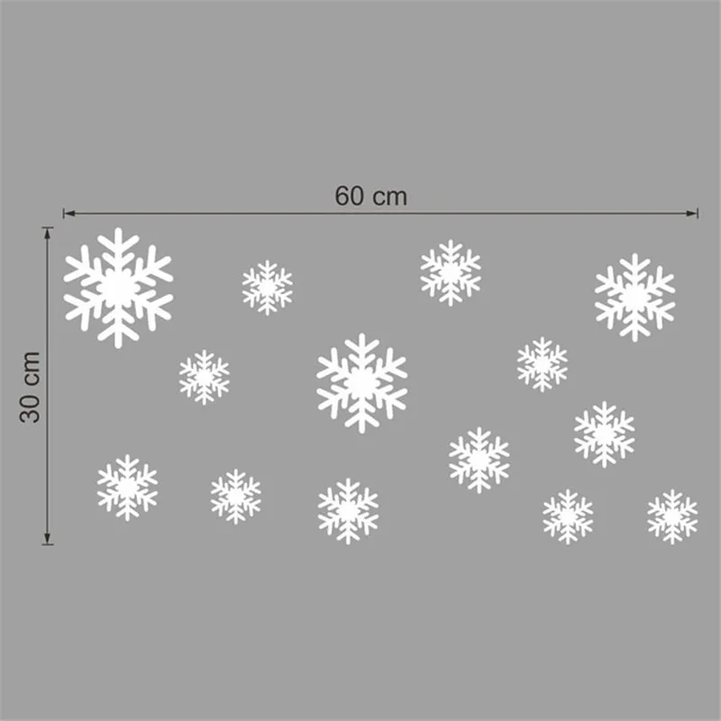 Новый настенный стикер s Frozen Snow хлопья Виниловая наклейка на стену с цитатой