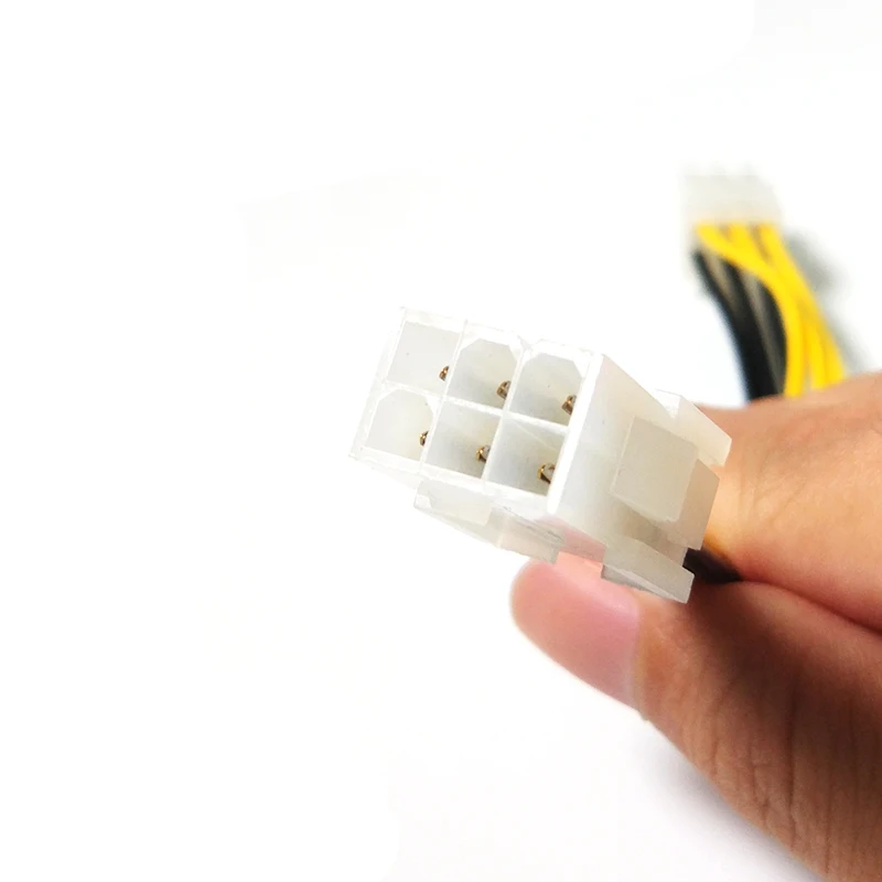 5 шт./лот видеокарта графика 6pin удлинитель папа к гнезду PCI Express источник питания PSU