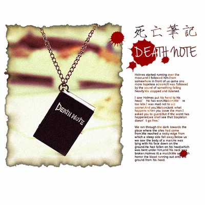 Карманные часы с аниме Death Note электронные Lawliet винтажные часы-книга карманные