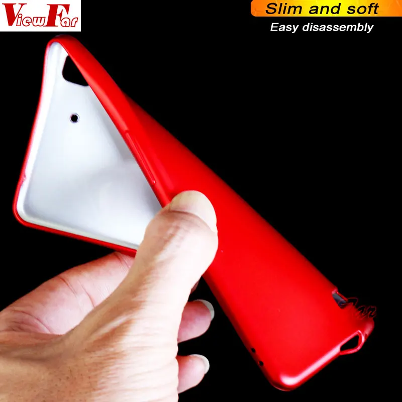 Красный чехол для Oppo R7 lite R7lite мягкий из ТПУ черного цвета задняя крышка пластика